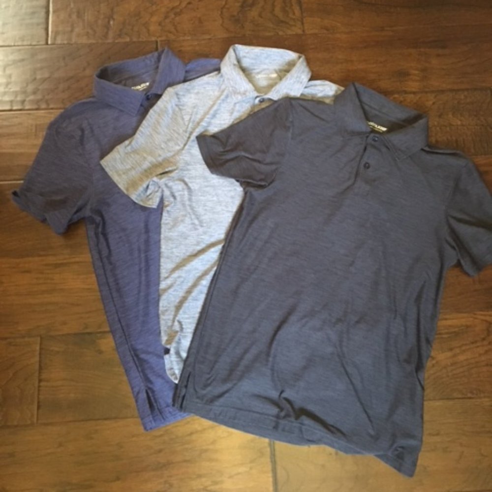 3 COOLKEEP Small Polo Shirts